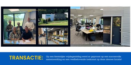 Feestelijke afsluiting van succesvolle samenwerking op nieuwe locatie