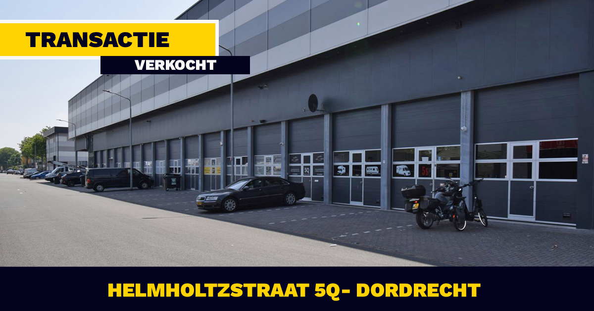 VERKOCHT: Helmholtzstraat 5Q - Dordrecht