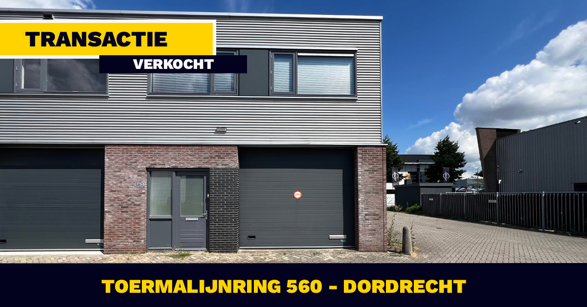 VERKOCHT: Toermalijnring 560 - Dordrecht