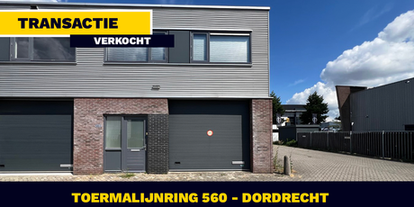 VERKOCHT: Toermalijnring 560 - Dordrecht