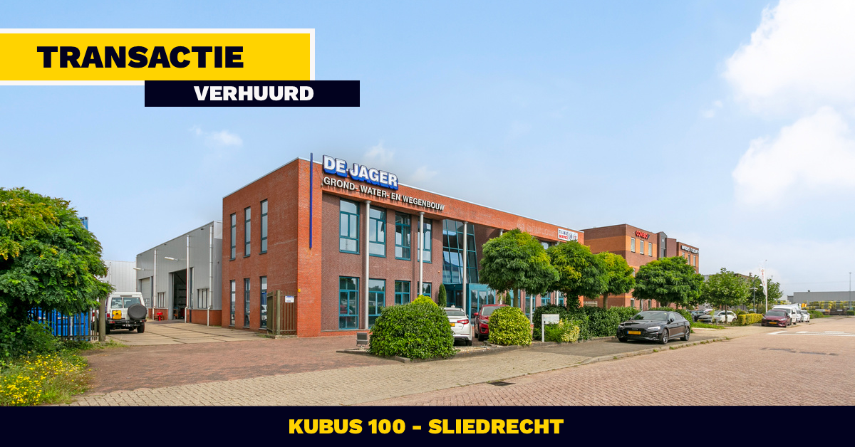 VERHUURD: Kubus 100 - Sliedrecht