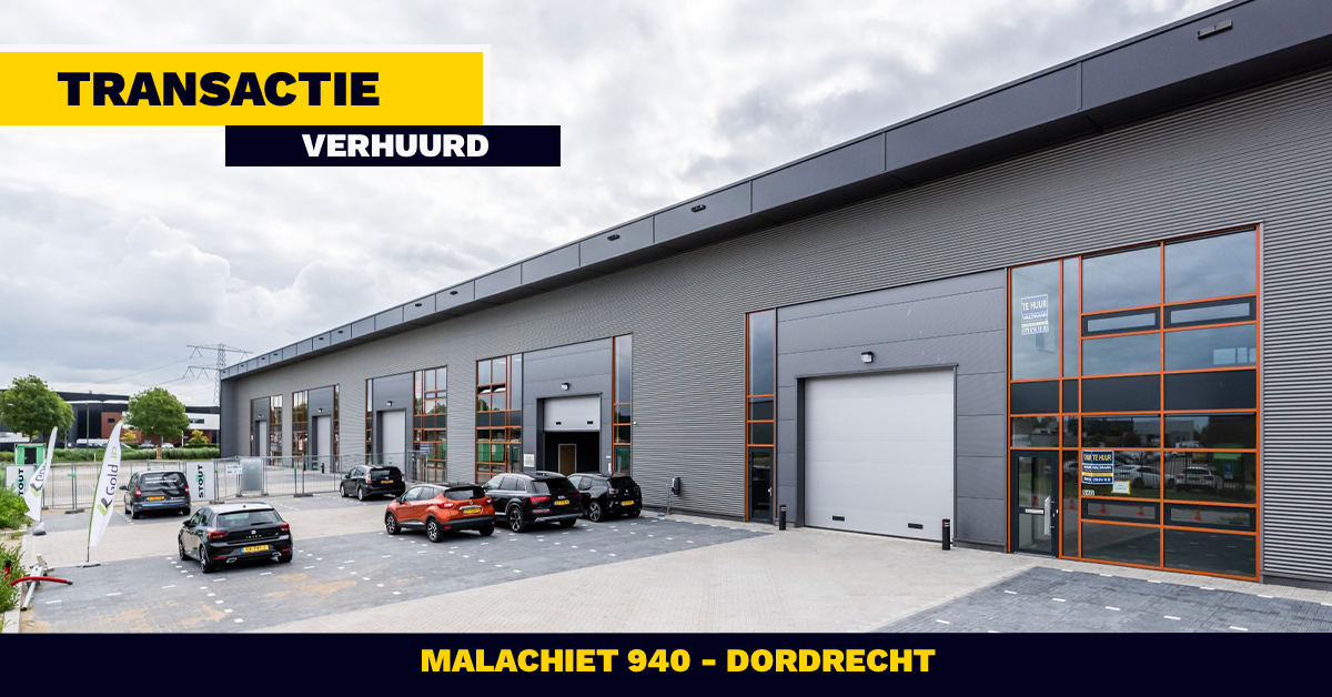 VERHUURD: Malachiet 940 - Dordrecht