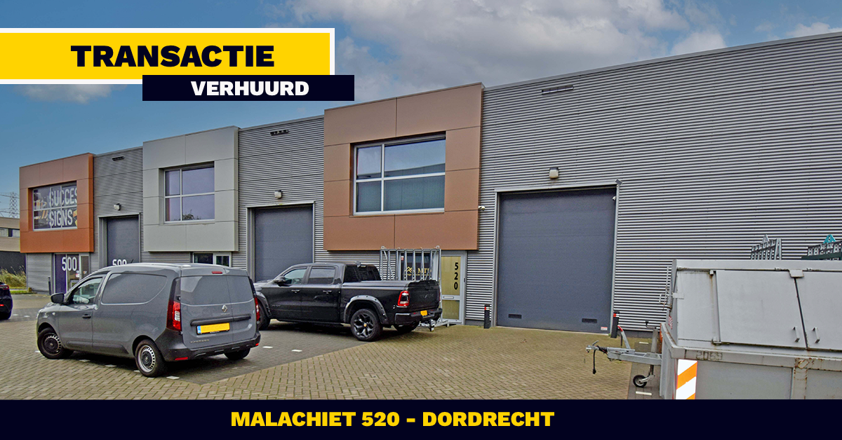 VERHUURD: Malachiet 520 - Dordrecht
