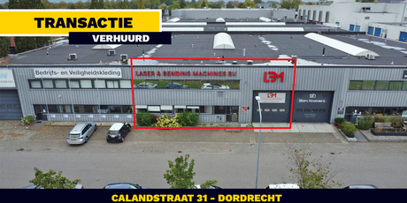 VERHUURD: Calandstraat 31 - Dordrecht