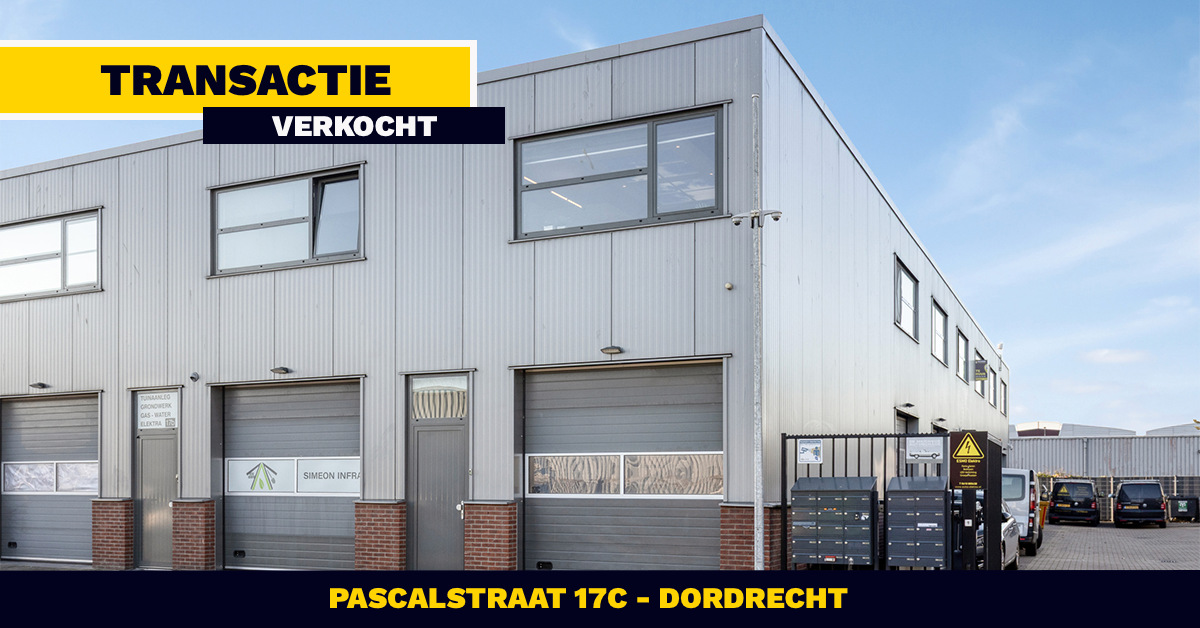VERKOCHT: Pascalstraat 17C - Dordrecht