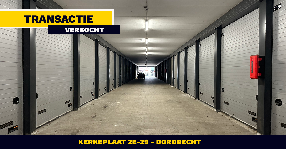 VERKOCHT: Kerkeplaat 2E- 29 - Sliedrecht