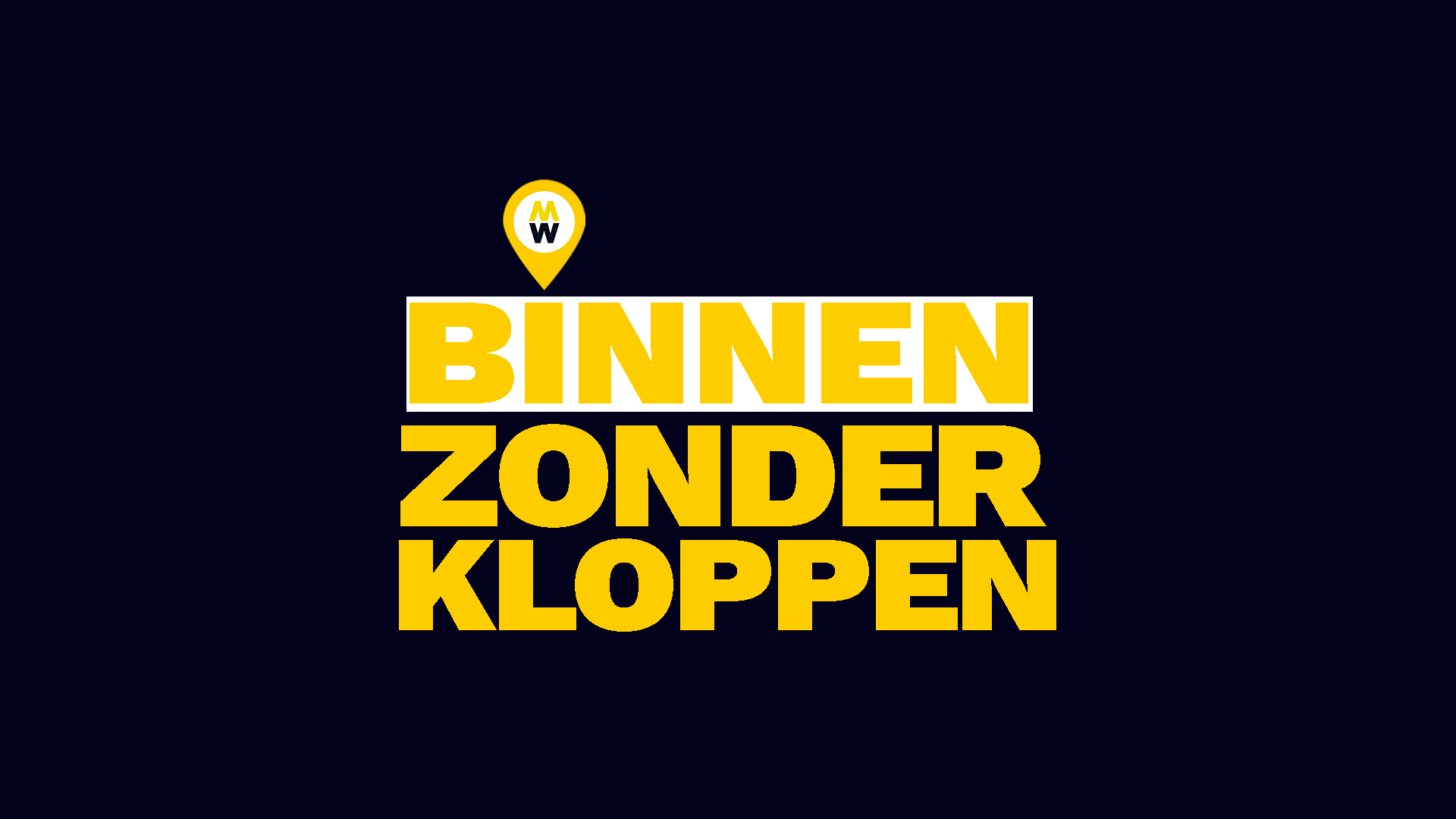 Binnen zonder kloppen