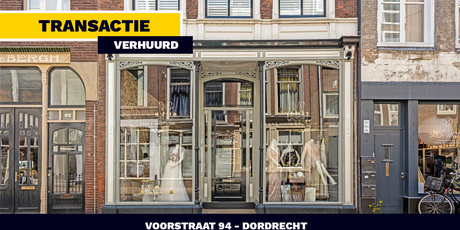 VERHUURD: Voorstraat 94 - Dordrecht