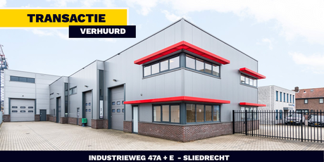 VERHUURD: Industrieweg 47A + E - Sliedrecht