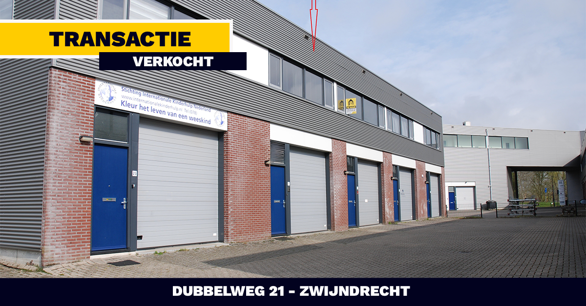 VERKOCHT: Dubbelweg 21 - Zwijndrecht
