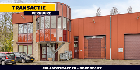 VERHUURD: Calandstraat 26 - Dordrecht