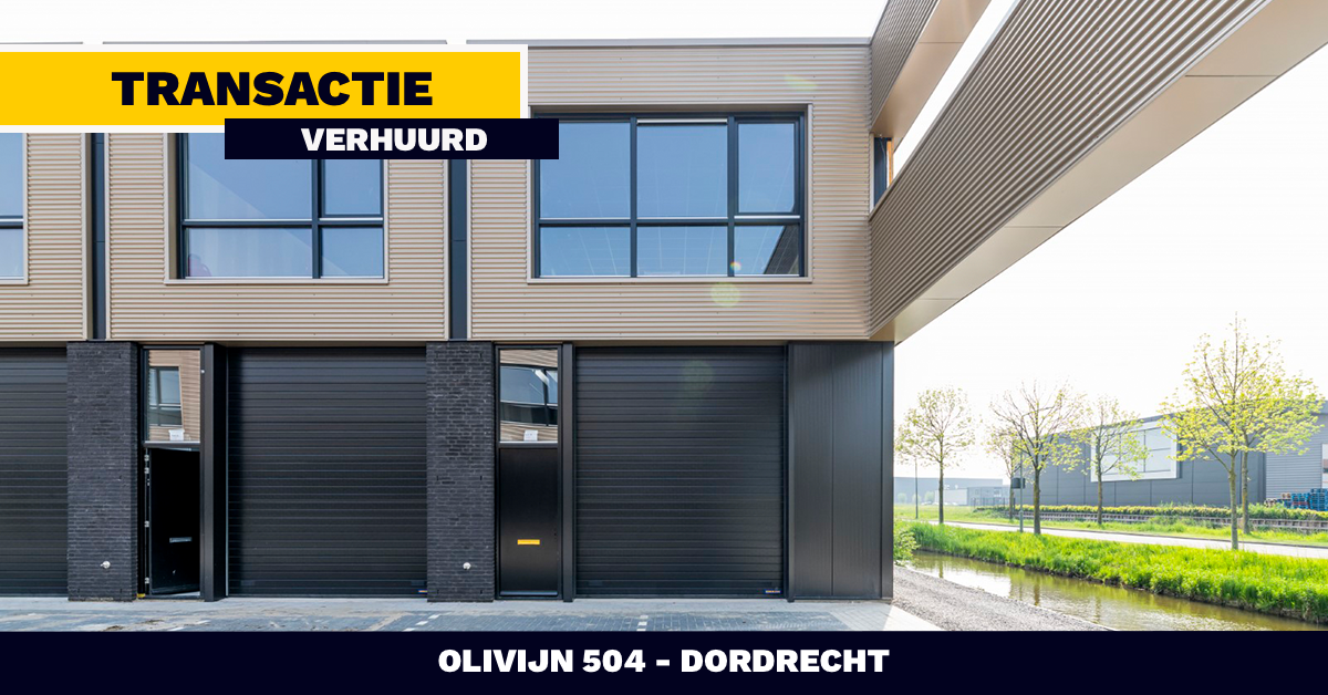 VERHUURD: Olivijn 504 - Dordrecht