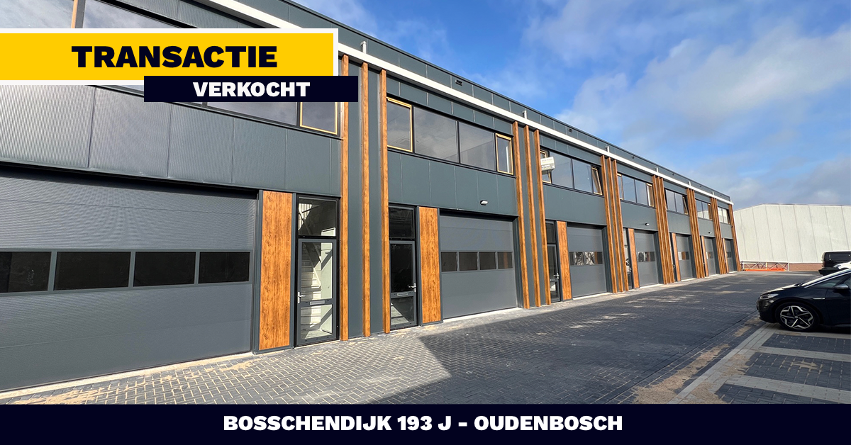 VERKOCHT: Bosschendijk 193 - Oudenbosch