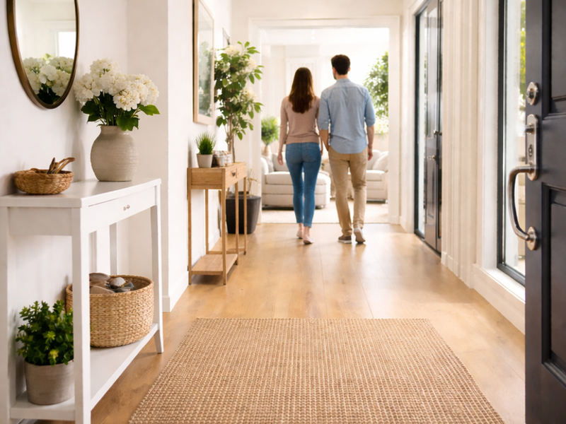 Wat kopers zien zodra ze een huis binnenstappen