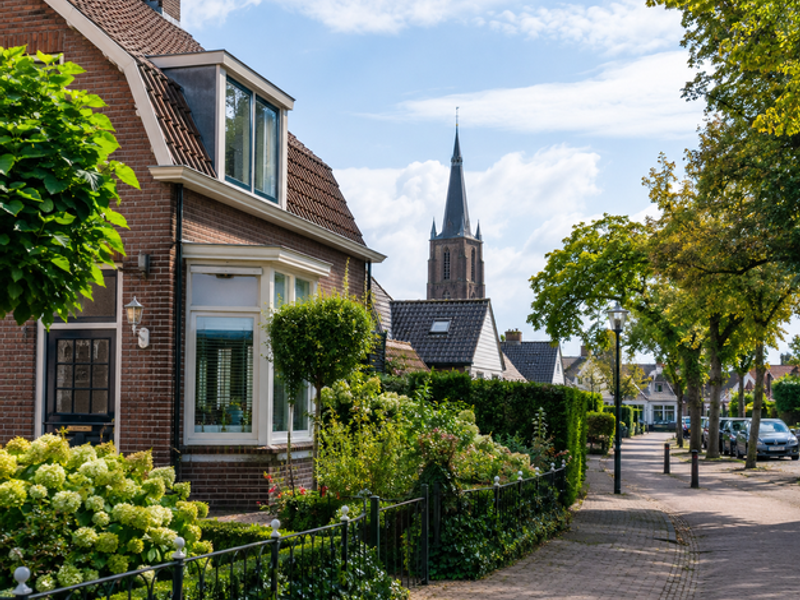 Een woning verkopen in een populair dorp nabij de stad