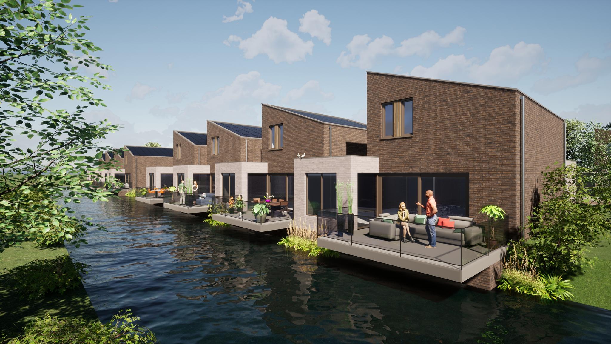 Waterwoning, bouwnummer 1 