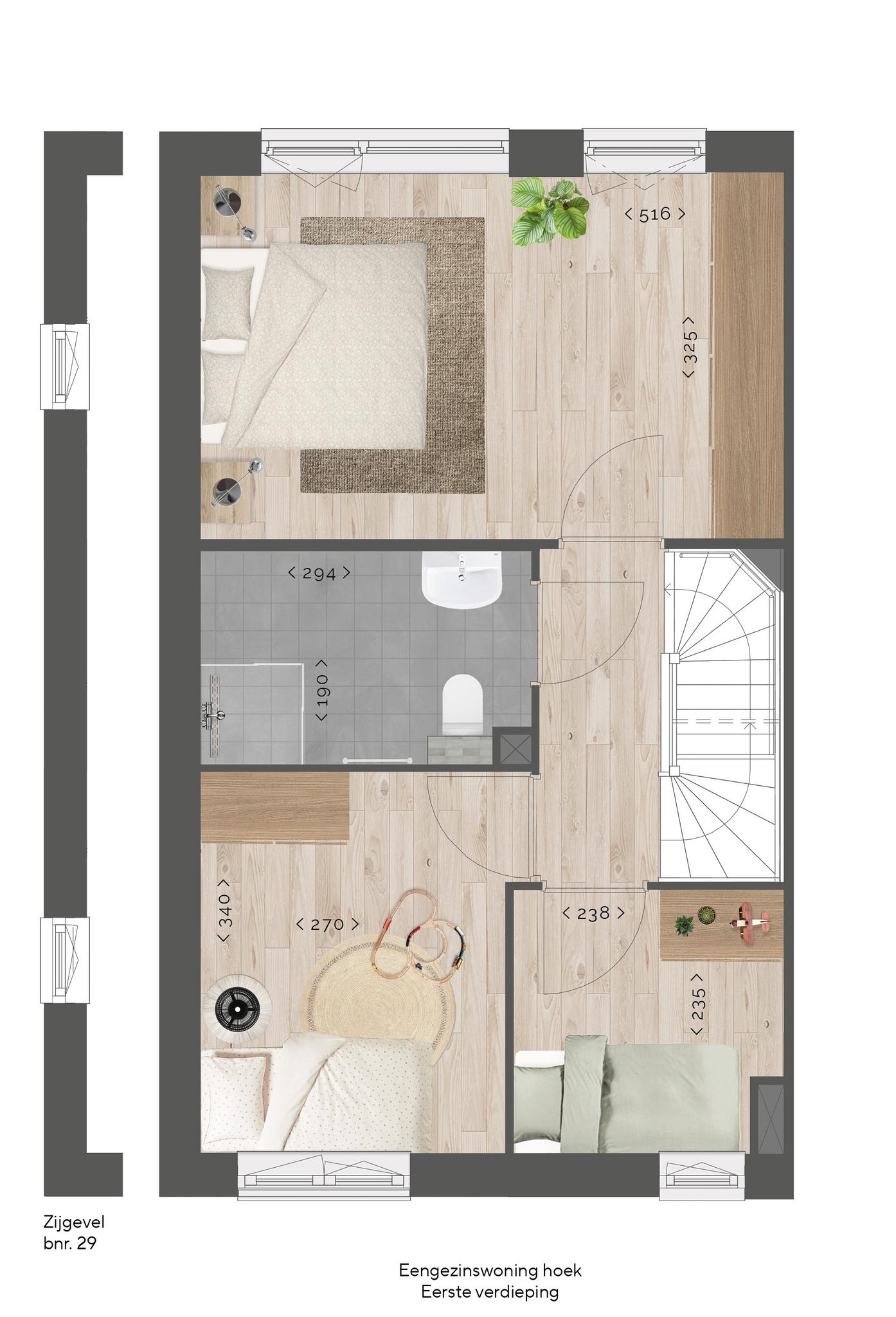 Hoekwoning, bouwnummer 13 