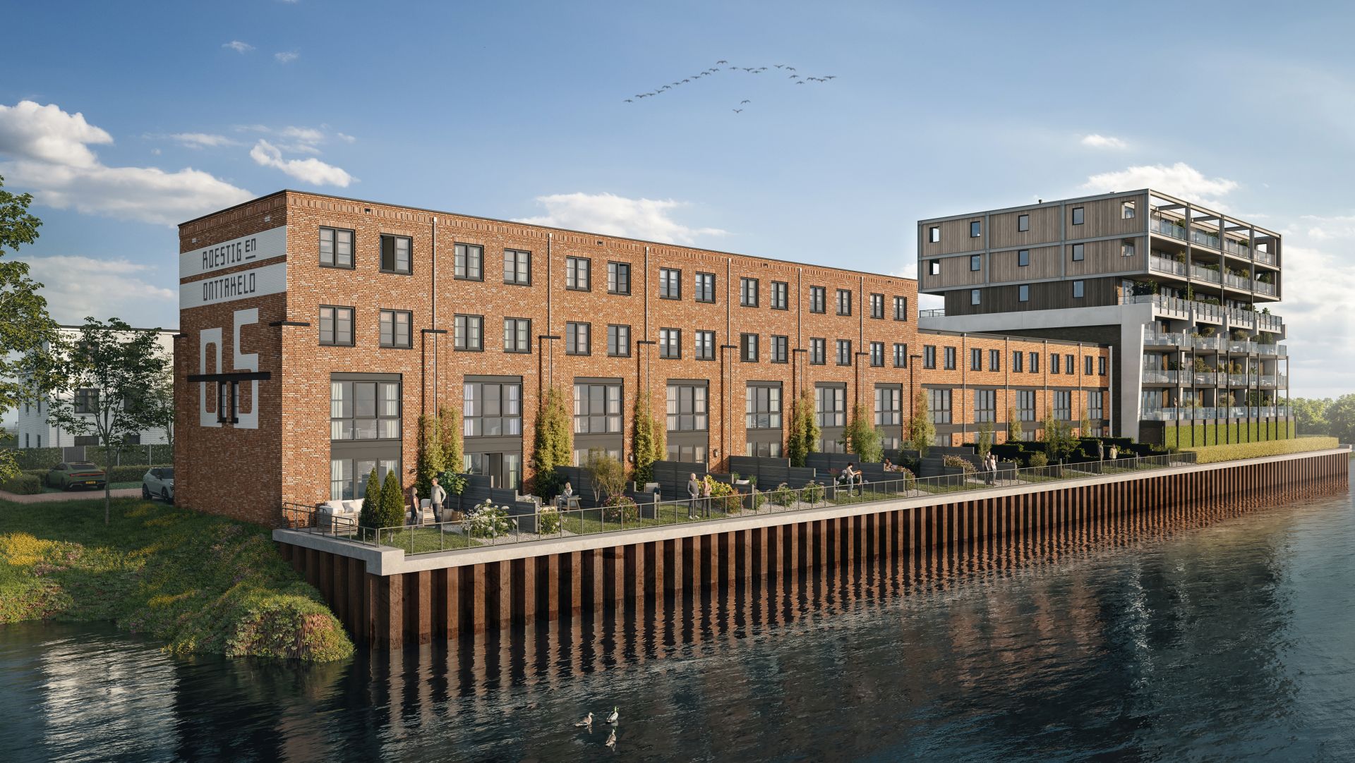 Waterwoning 3-laags, bouwnummer 19 