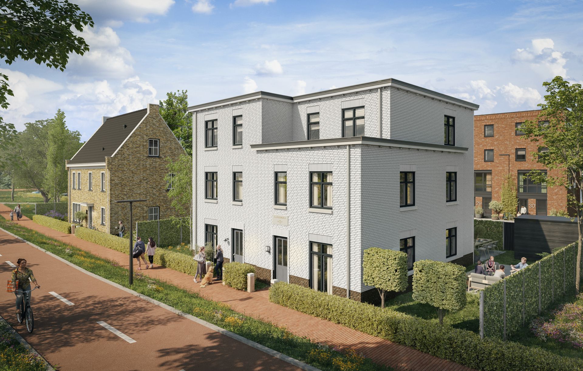Dijkwoning 2-onder-1-kap, bouwnummer 33 