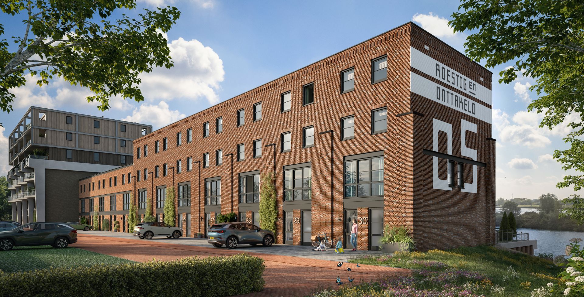 Waterwoning 4-laags, bouwnummer 28 