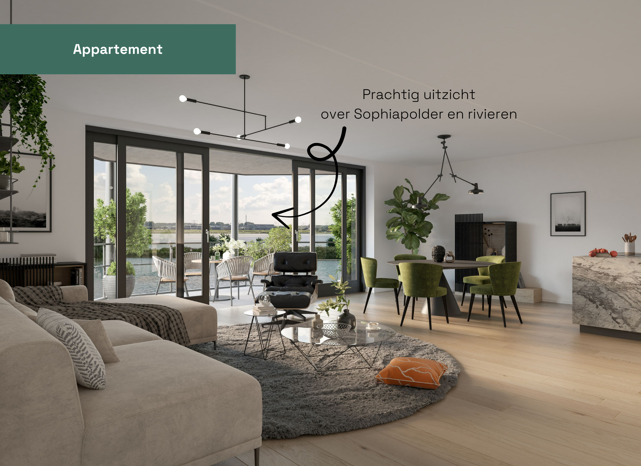 Appartement, bouwnummer 1302 