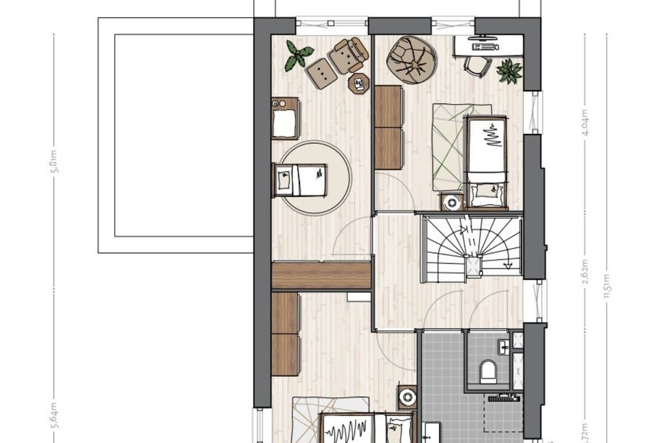 Vrijstaande woning type G, bouwnummer 1 
