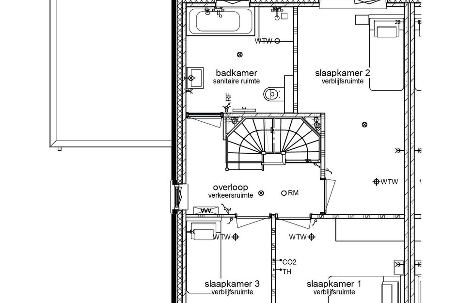 2 onder 1 kapwoning, bouwnummer 2 