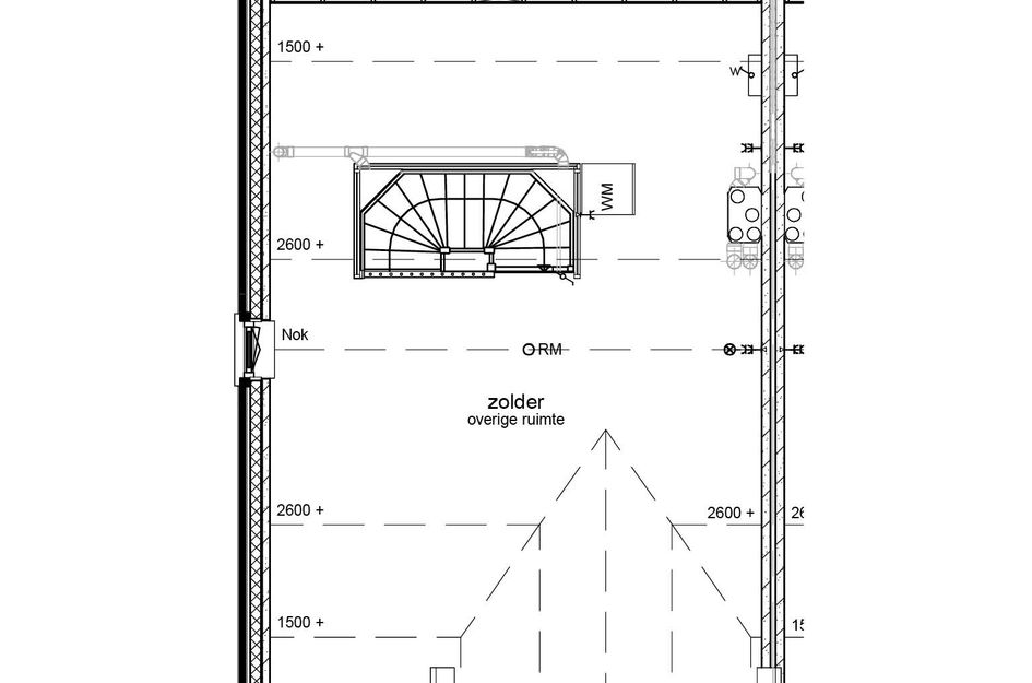 2 onder 1 kapwoning, bouwnummer 2 