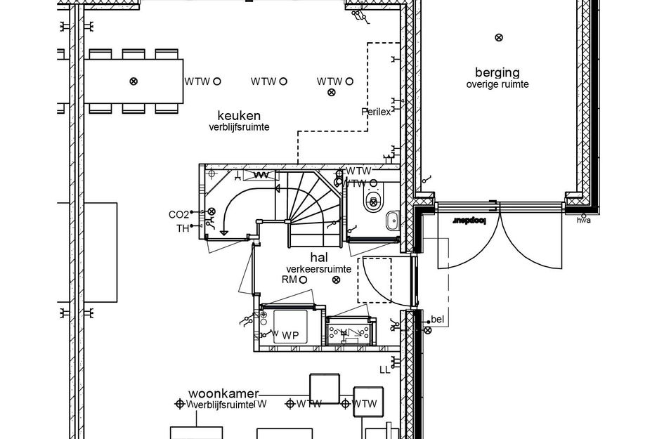 2 onder 1 kapwoning, bouwnummer 3 