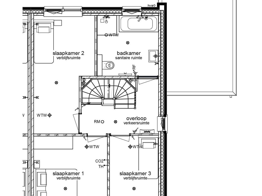 2 onder 1 kapwoning, bouwnummer 3 , Vierpolders