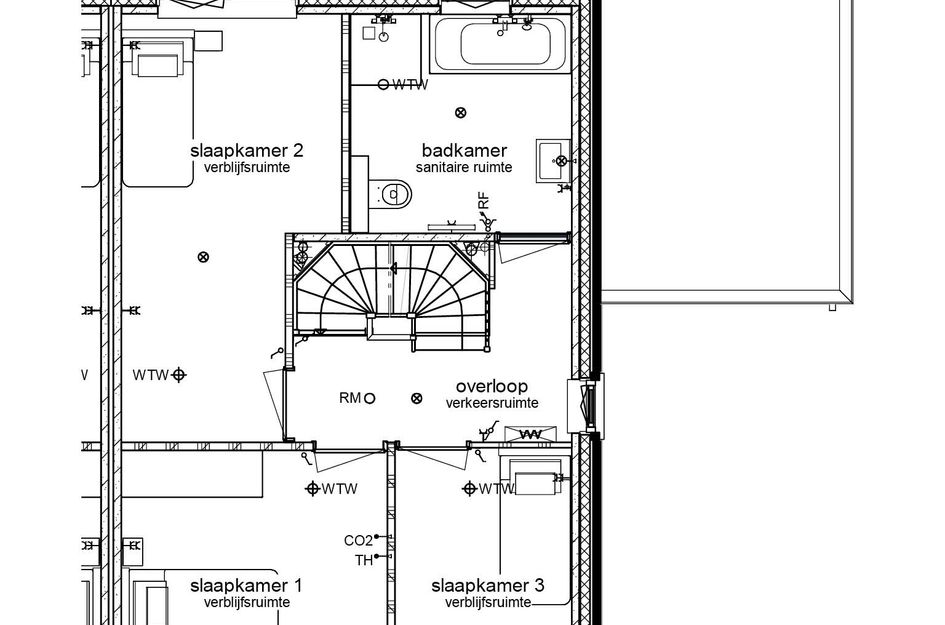 2 onder 1 kapwoning, bouwnummer 3 