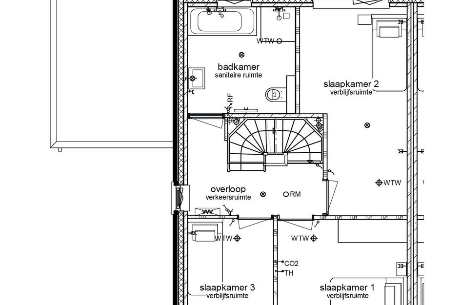 2 onder 1 kapwoning, bouwnummer 4 