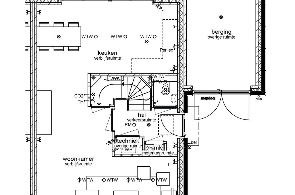 2 onder 1 kapwoning, bouwnummer 7 