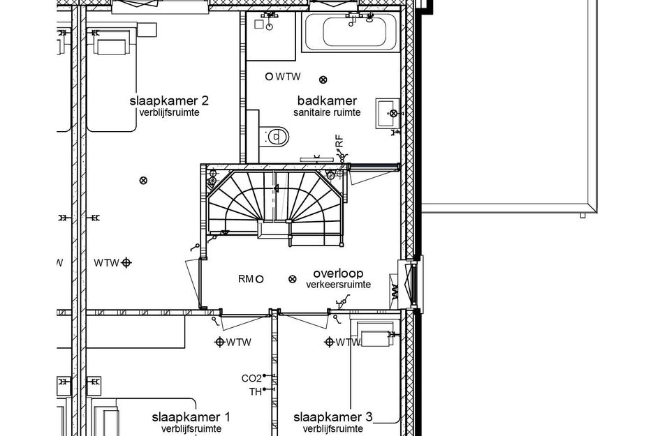 2 onder 1 kapwoning, bouwnummer 7 