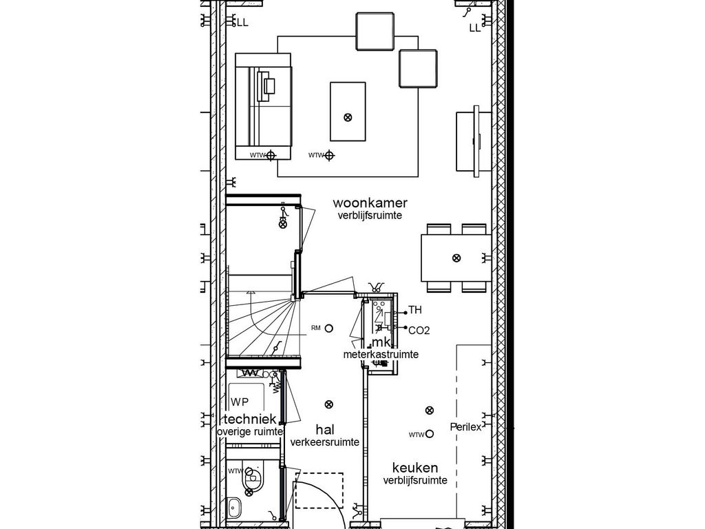 Rijwoning 4.8, bouwnummer 116 , Vierpolders