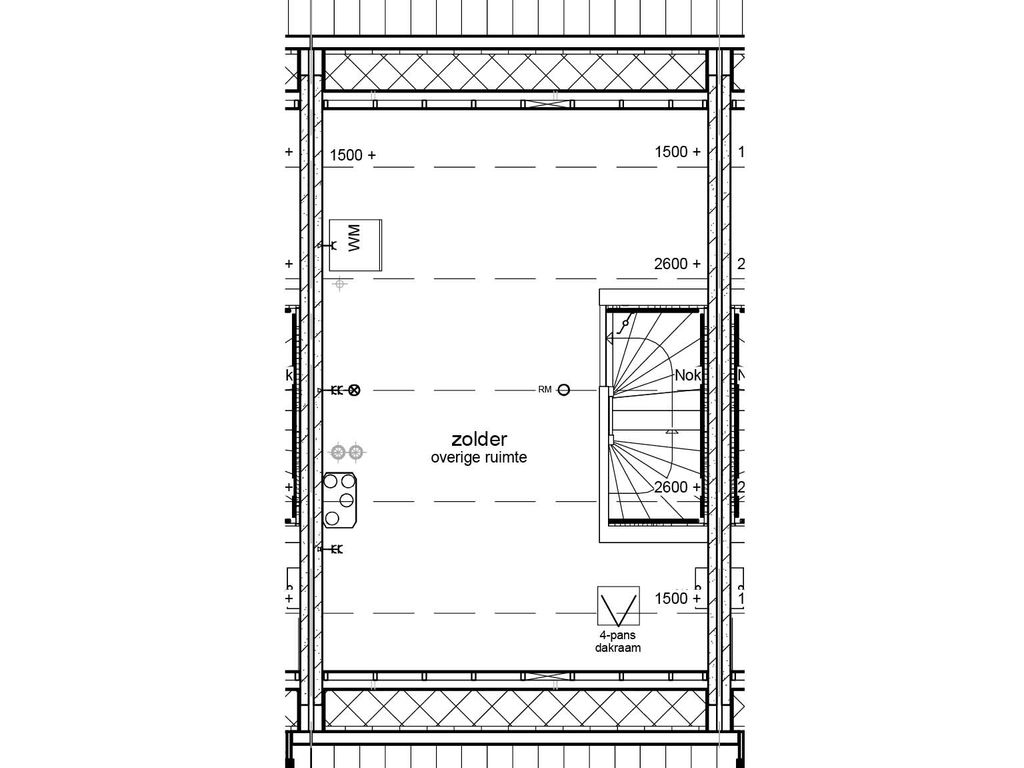 Rijwoning 4.8, bouwnummer 121 , Vierpolders