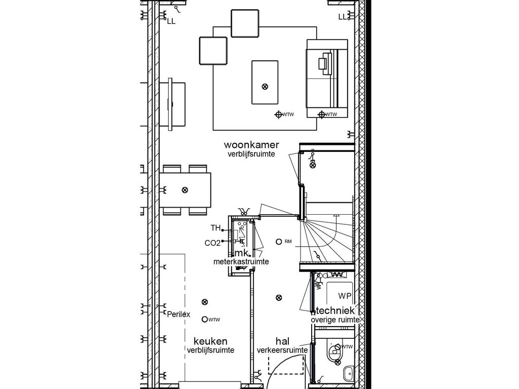 Rijwoning 4.8, bouwnummer 124 , Vierpolders