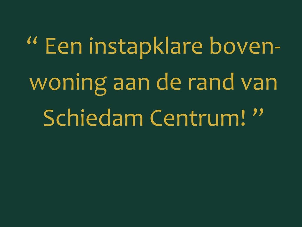 Boerhaavelaan 60A1, Schiedam