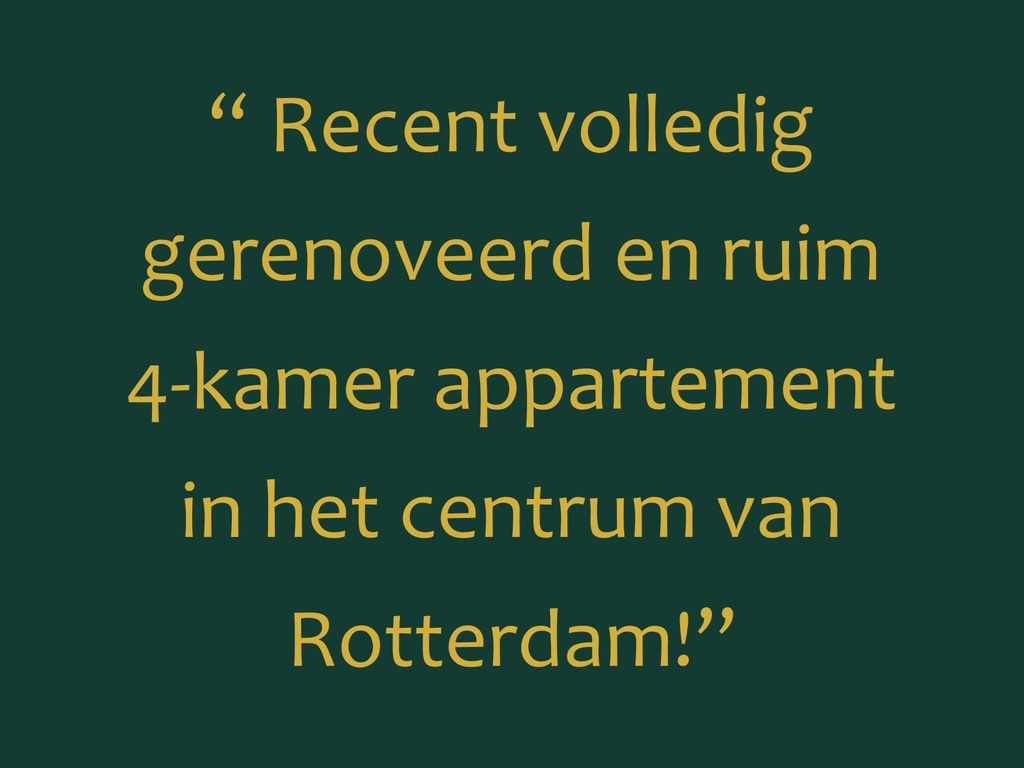 Bentincklaan 27B, Rotterdam