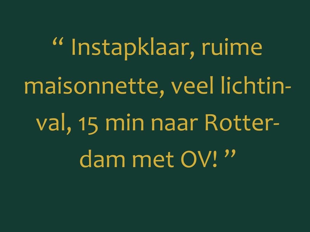 Sweelincklaan 77, Rhoon