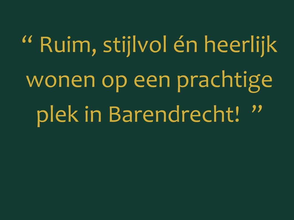 Rietleede 1, Barendrecht