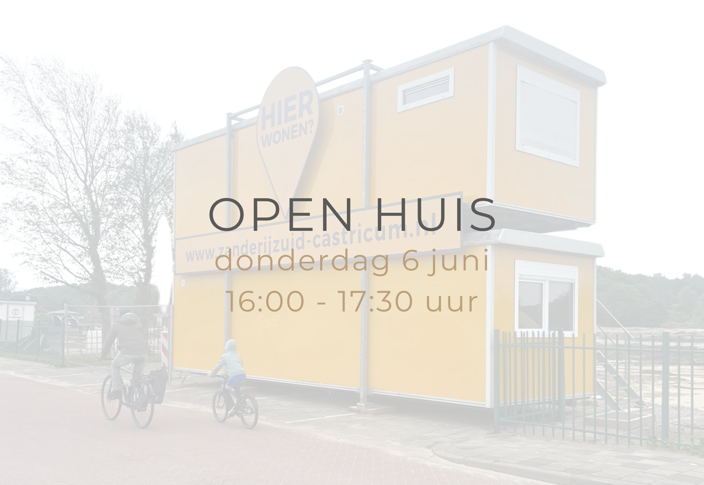 Extra open huis!