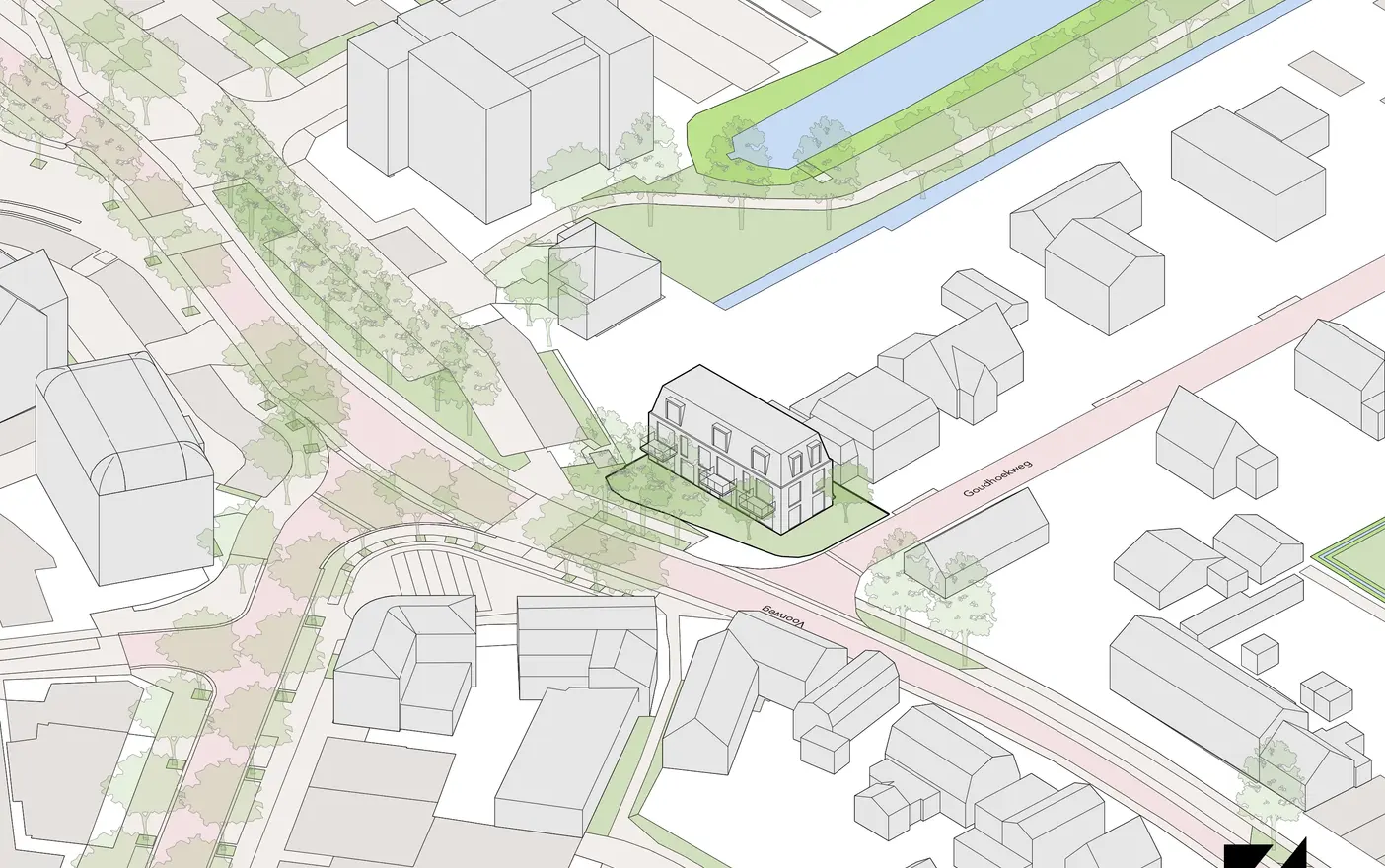 5 appartementen Voorweg