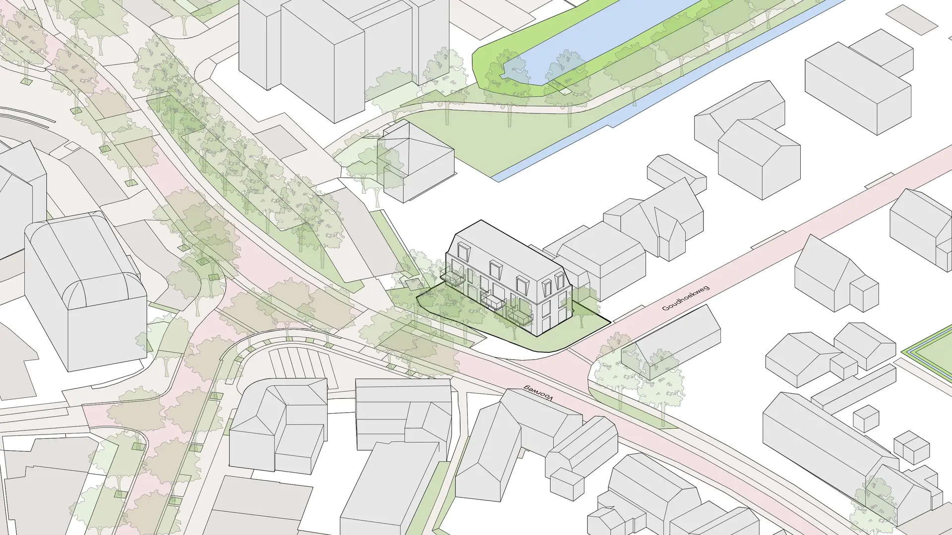 5 appartementen Voorweg