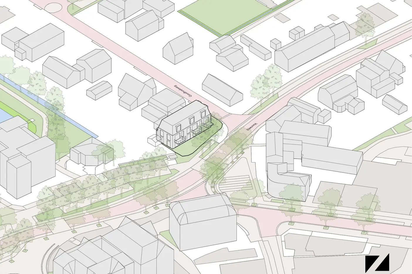 5 appartementen Voorweg