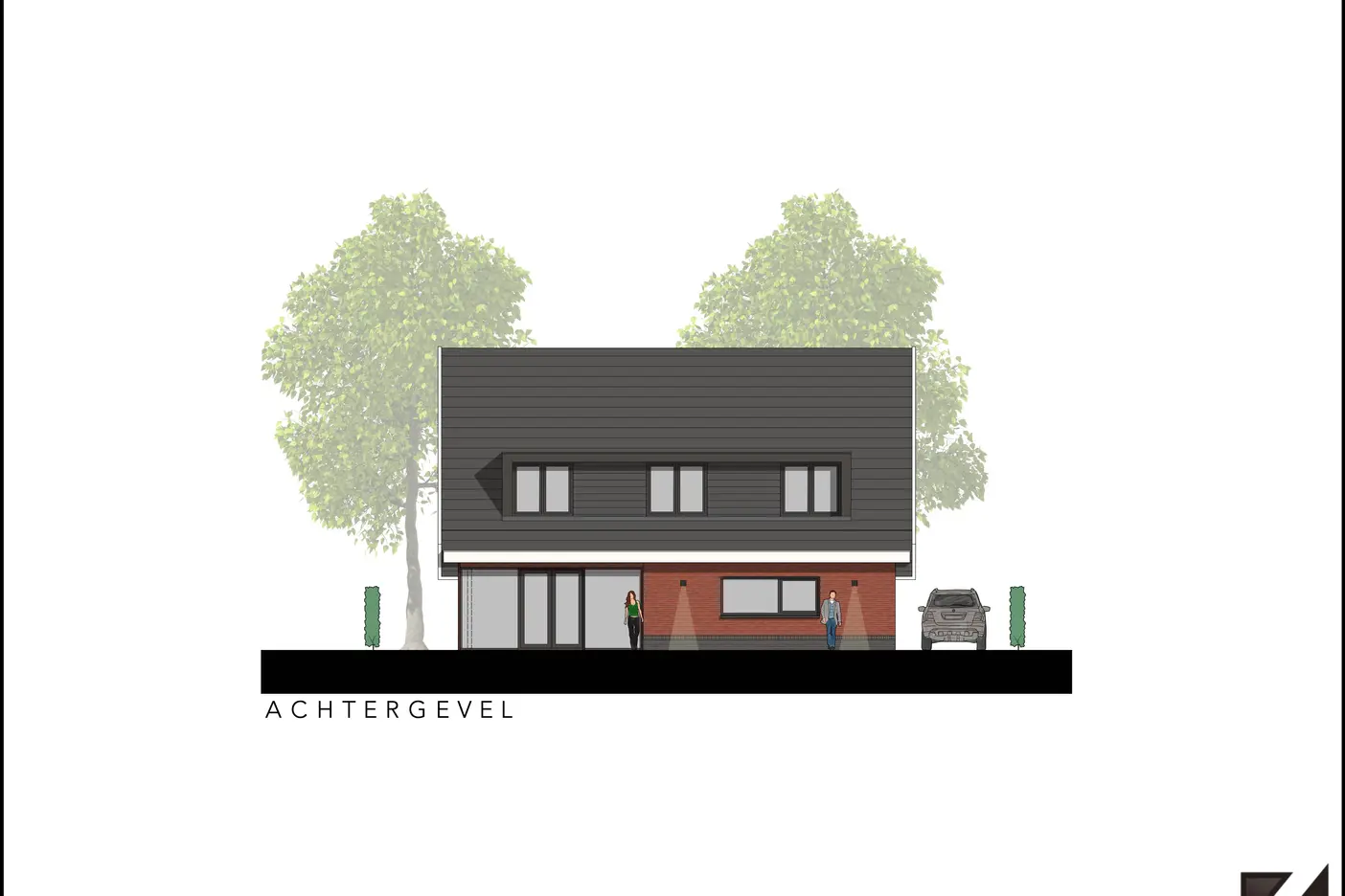 Nieuwe villa Hof van Maerlant
