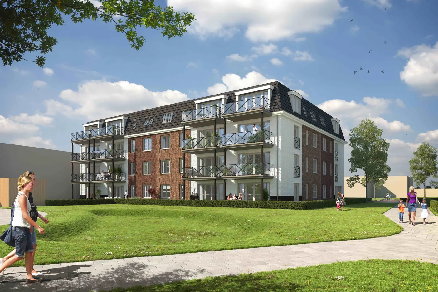 25 appartementen Berlicum