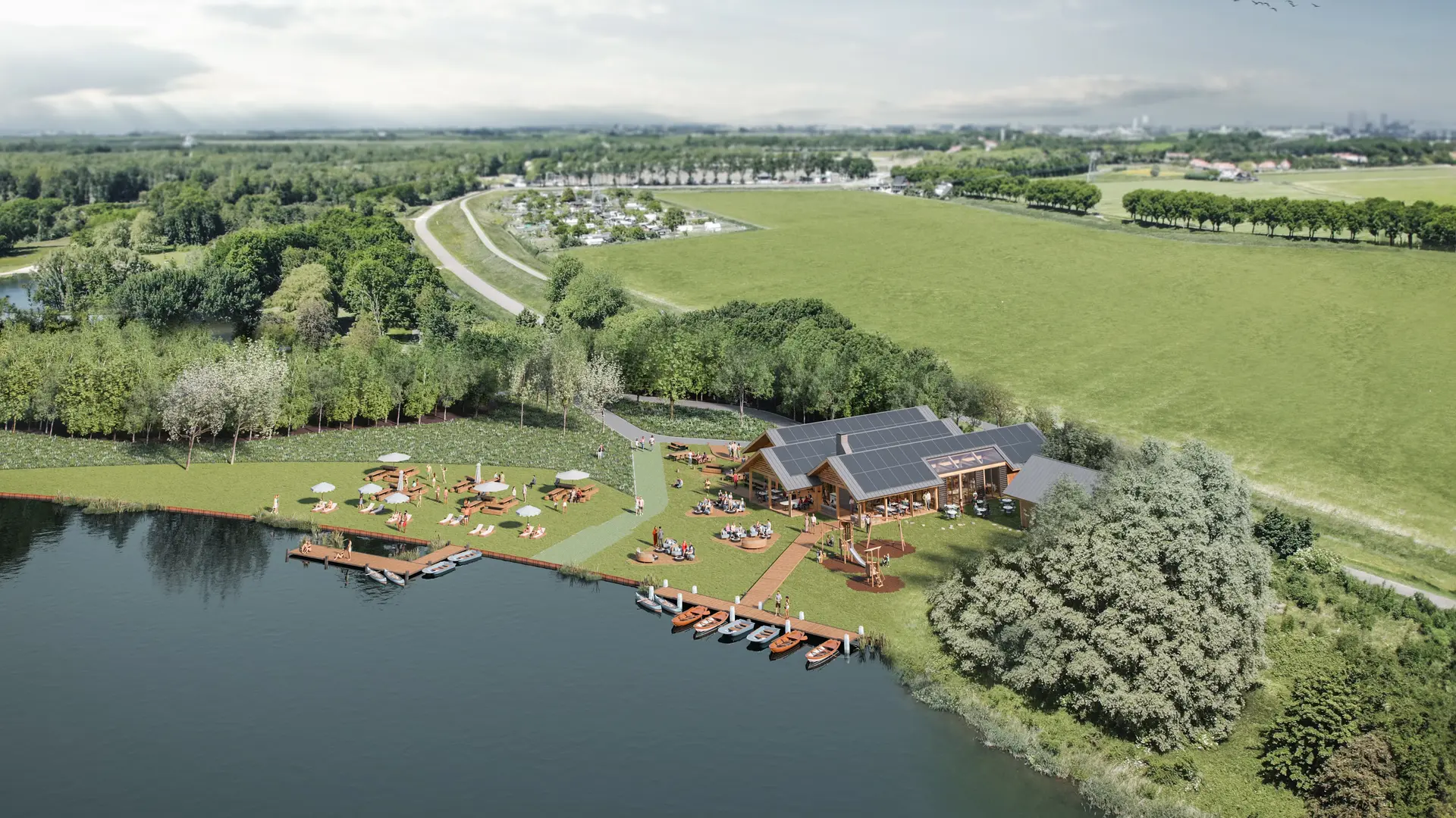 Horeca paviljoen MR. Simons Bernisse