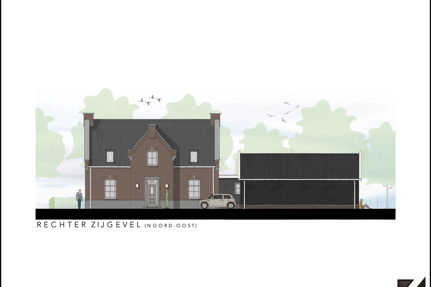 Nieuwbouw woning Middenweg