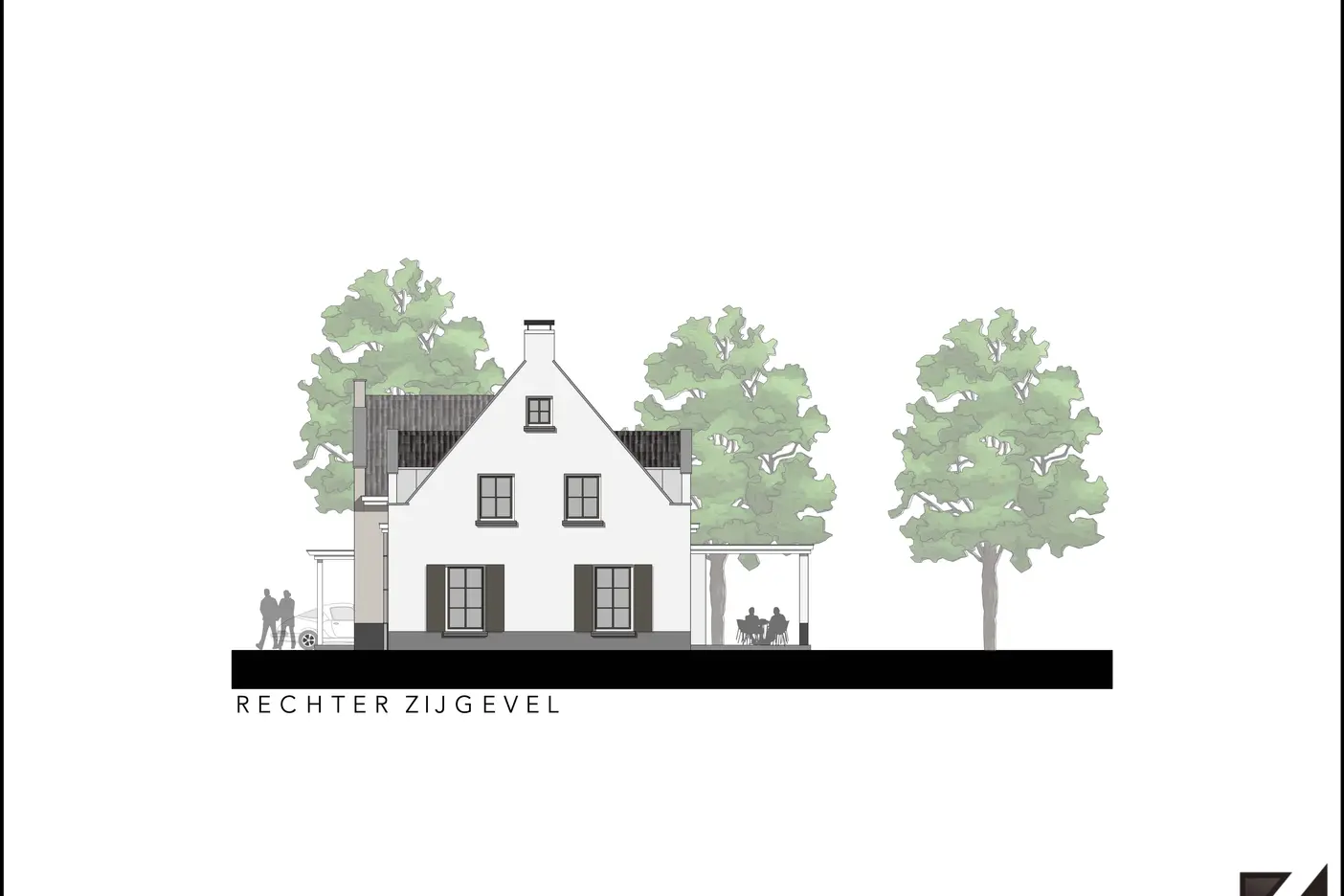 Nieuwe villa Rietdijk